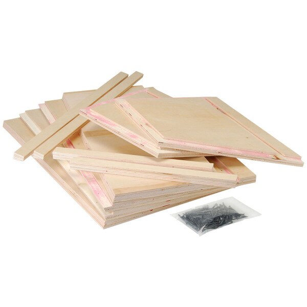 Main product image for PA Knock-Down Trapezoid Plywood Speaker Cabinet for 245-324